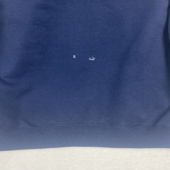 NFL New England Patriots Zip Up Sweater Adult Extra Large Blue Hooded - Picture 6 of 13